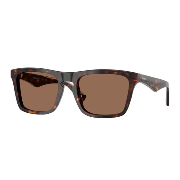 NEW BURBERRY SQUARE BROWN MEN BE4434 3002/73 SUNGLASSES BE4434 300273 EYEWEAR